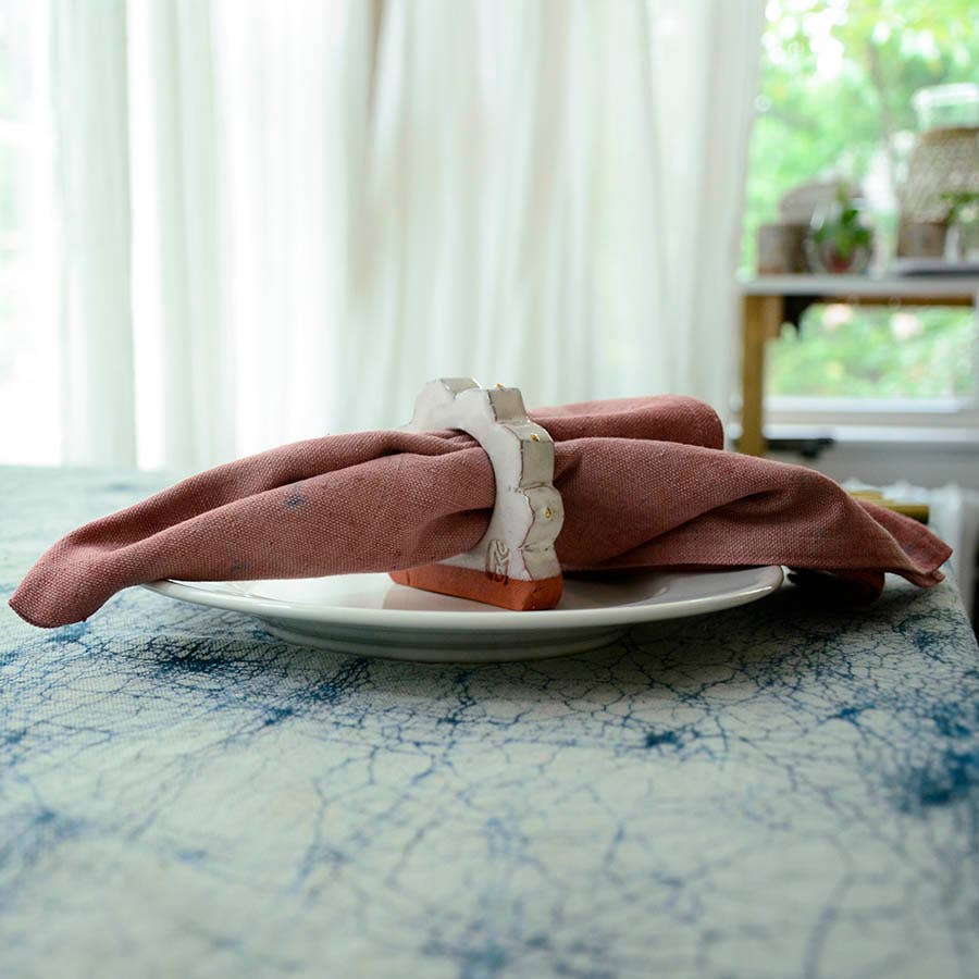 Plant & Mineral Dyed Cotton Napkins (Set of 4) | Pink Dawn