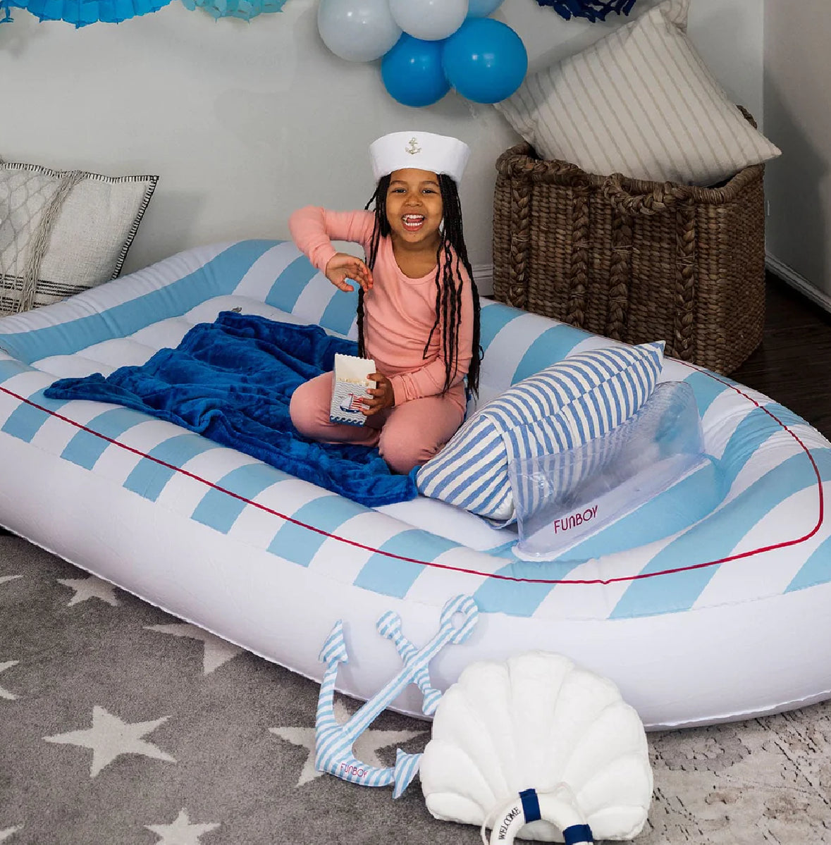 Kids air bed best sale