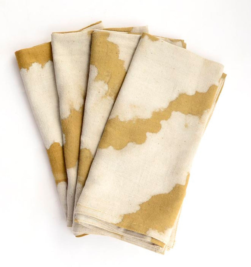 Golden Rays Napkins (Set of 4)
