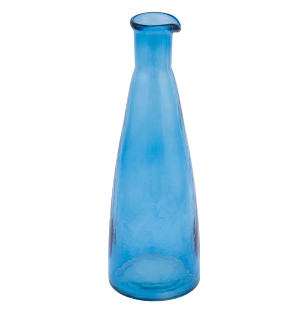 Hammered Glass Drinking Carafe