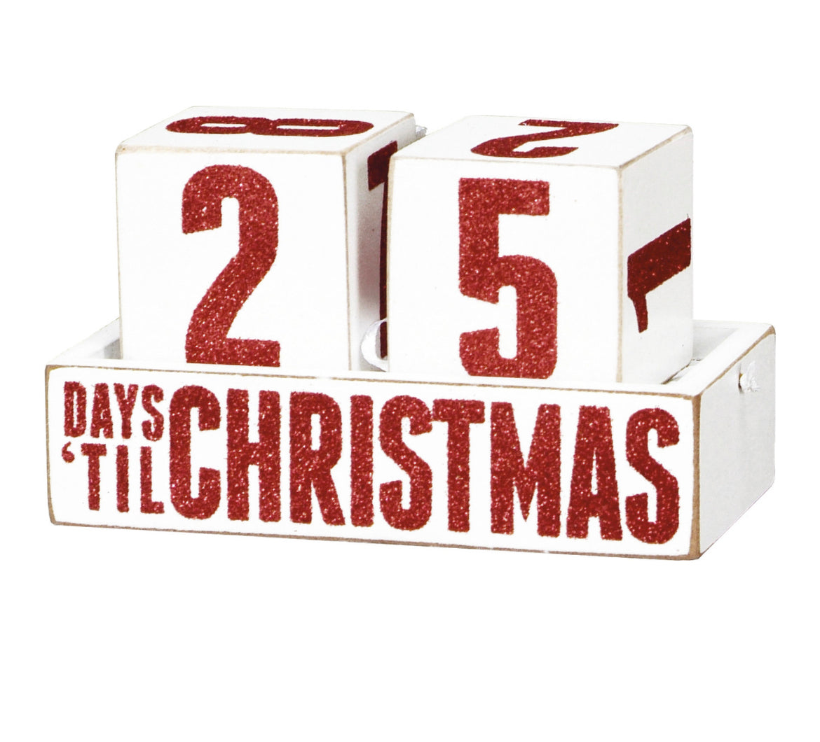 Block Countdown Days ‘till Christmas