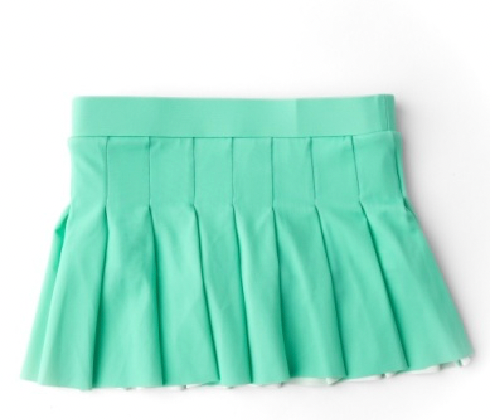 Pleated Active Skirt