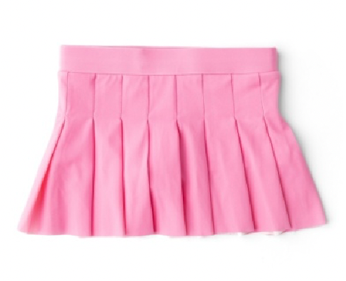 Pleated Active Skirt