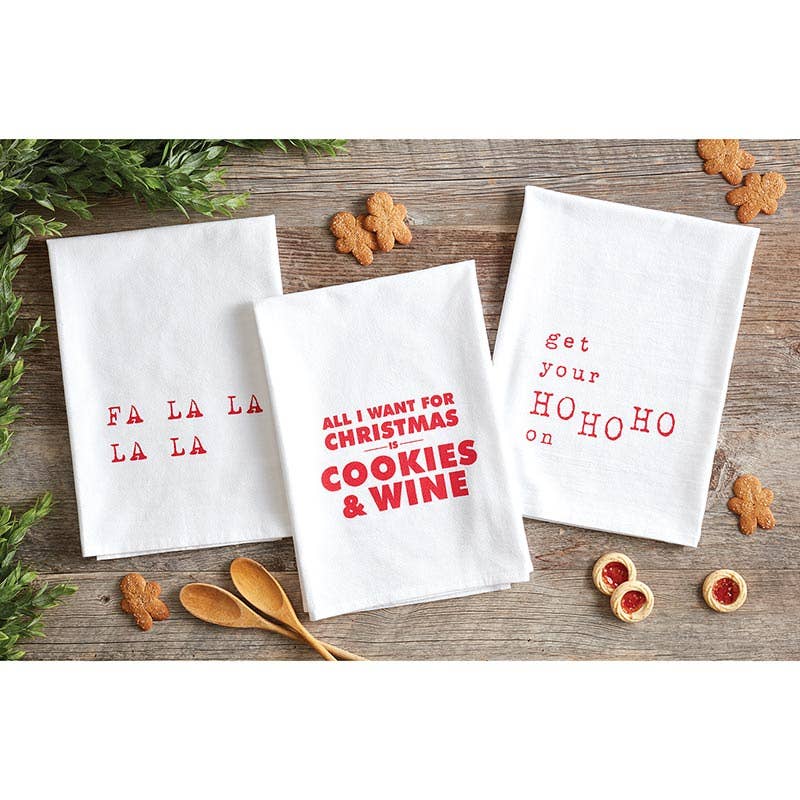 Face to Face Thirsty Boy Towel - Ho Ho Ho