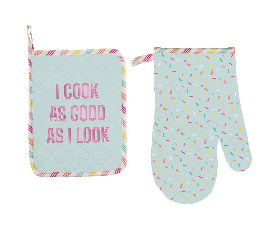 As I Look Pot Holder and Oven MIT