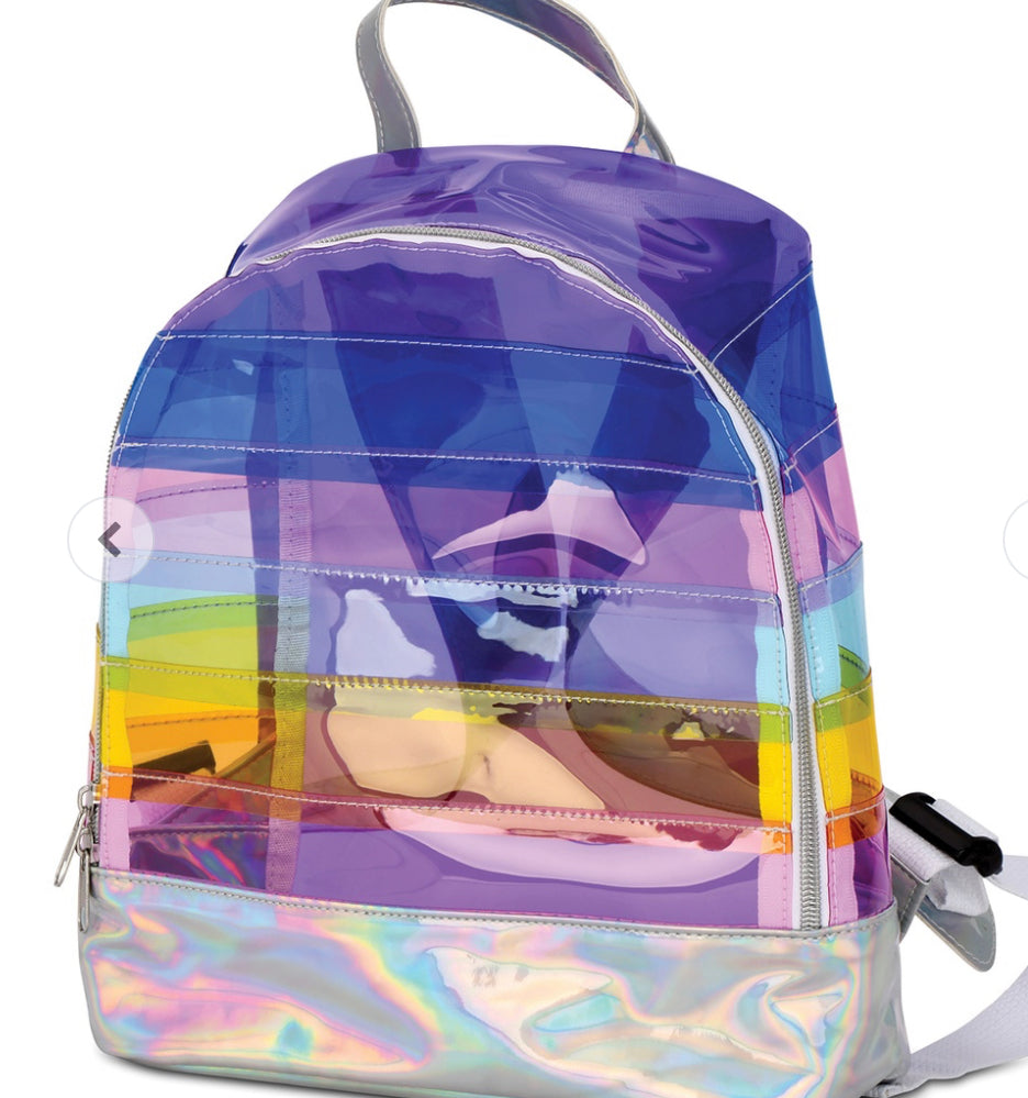 Happy Stripes Mini backpack