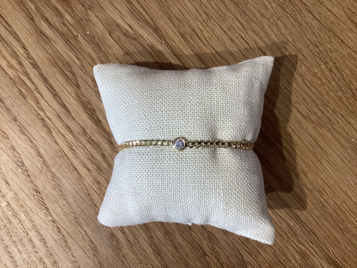 Diamond Bezel Bracelet