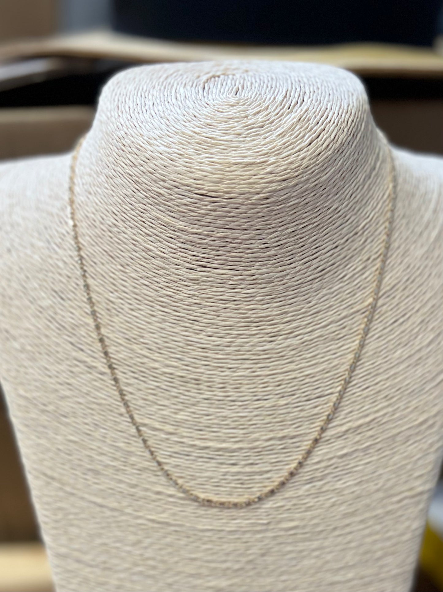 Gold Fill Anchor Chain Necklace