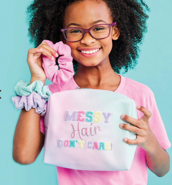 Sleepover Cosmetic Bag and Scrunchie Set