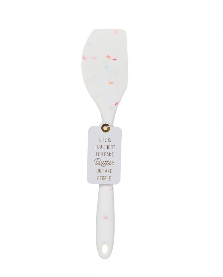 Life’s too short confetti spatula