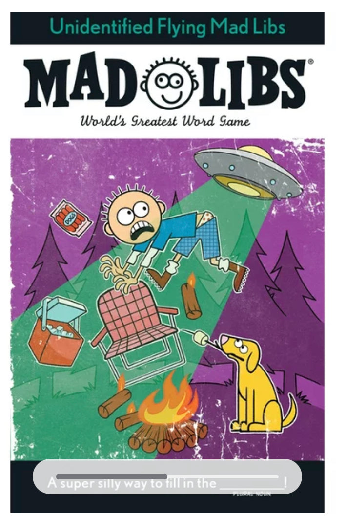 Unidentified Flying Mad Libs