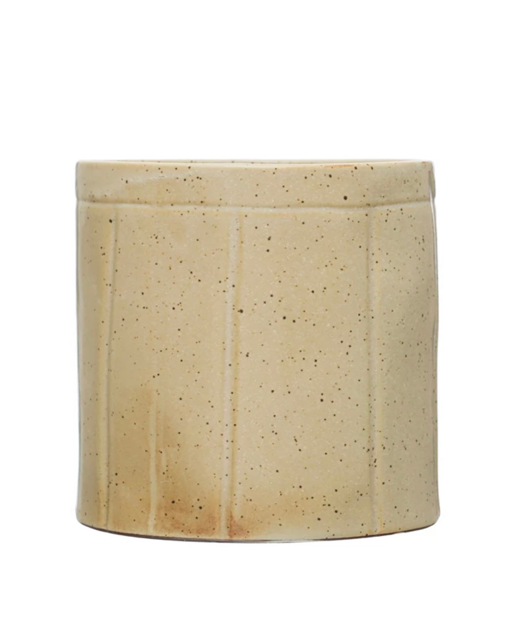 Decorative Stoneware Crock