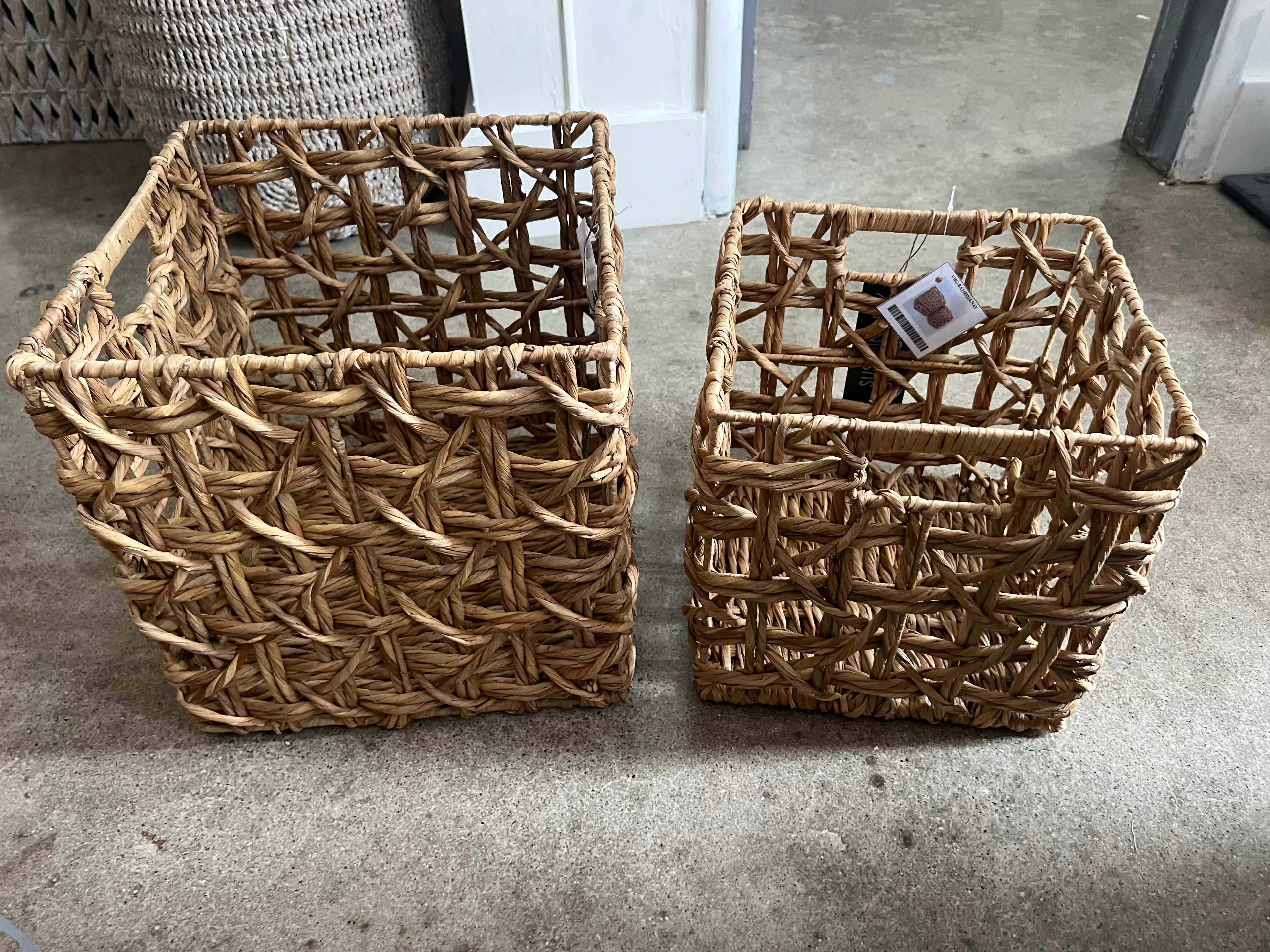 Perfect Square Wicker Basket