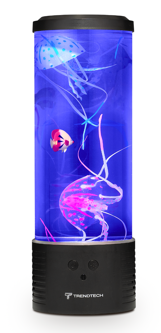 Lumina Jellyfish Mood Lamp with Bluetooth Speaker-14"