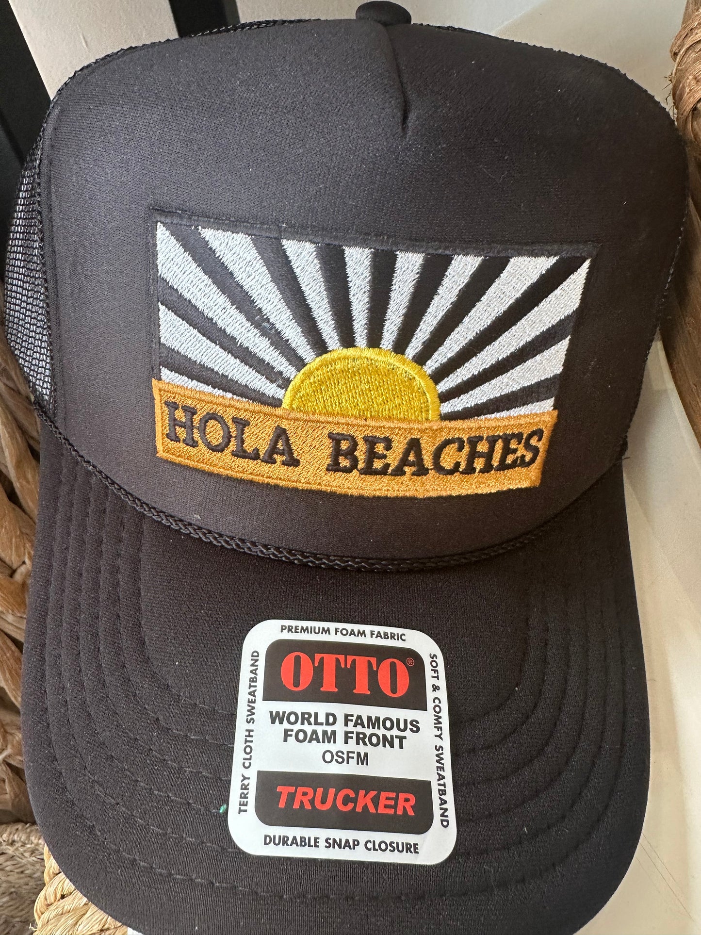 Hola Beaches Trucker Hat