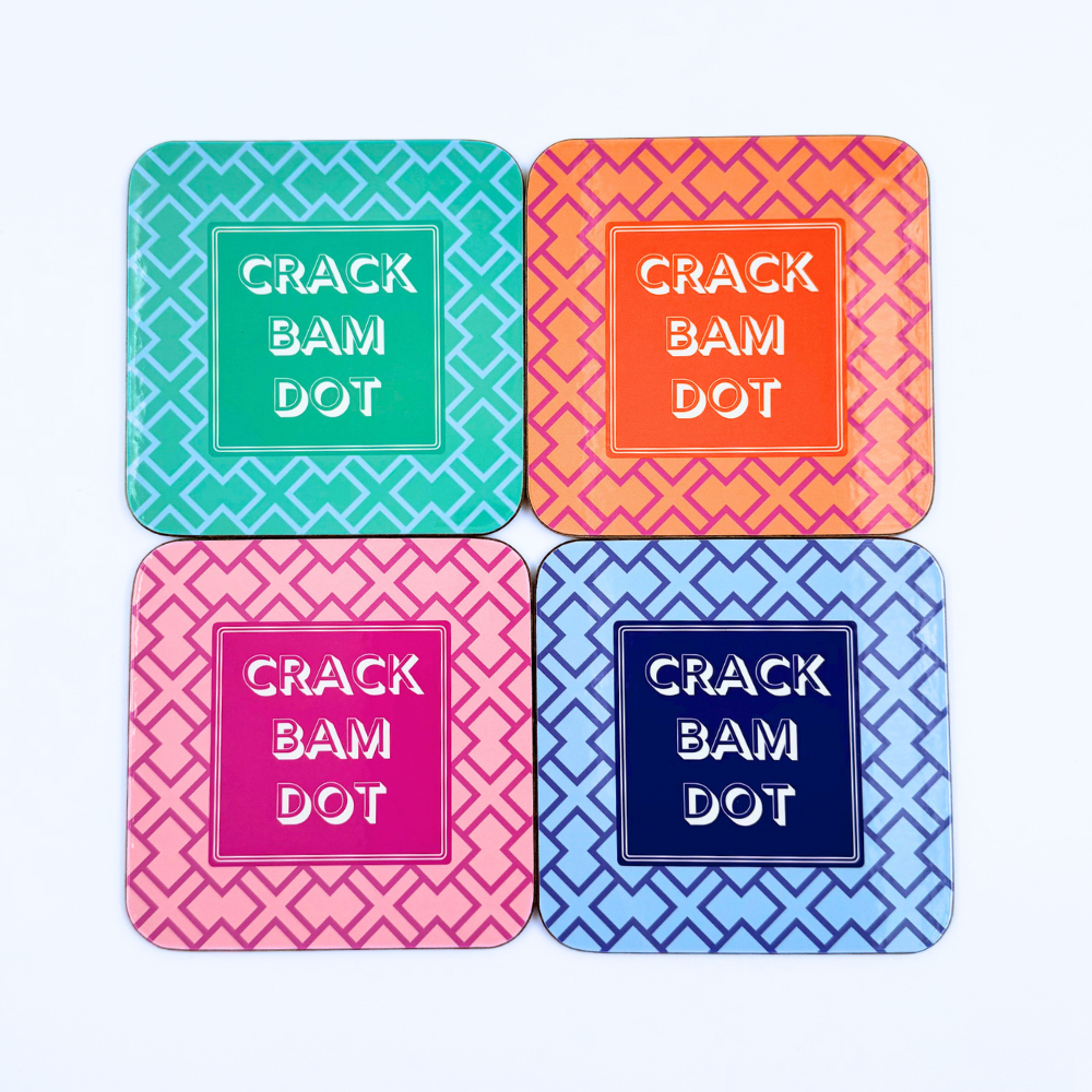 Mahjong Coasters (Set of 4)