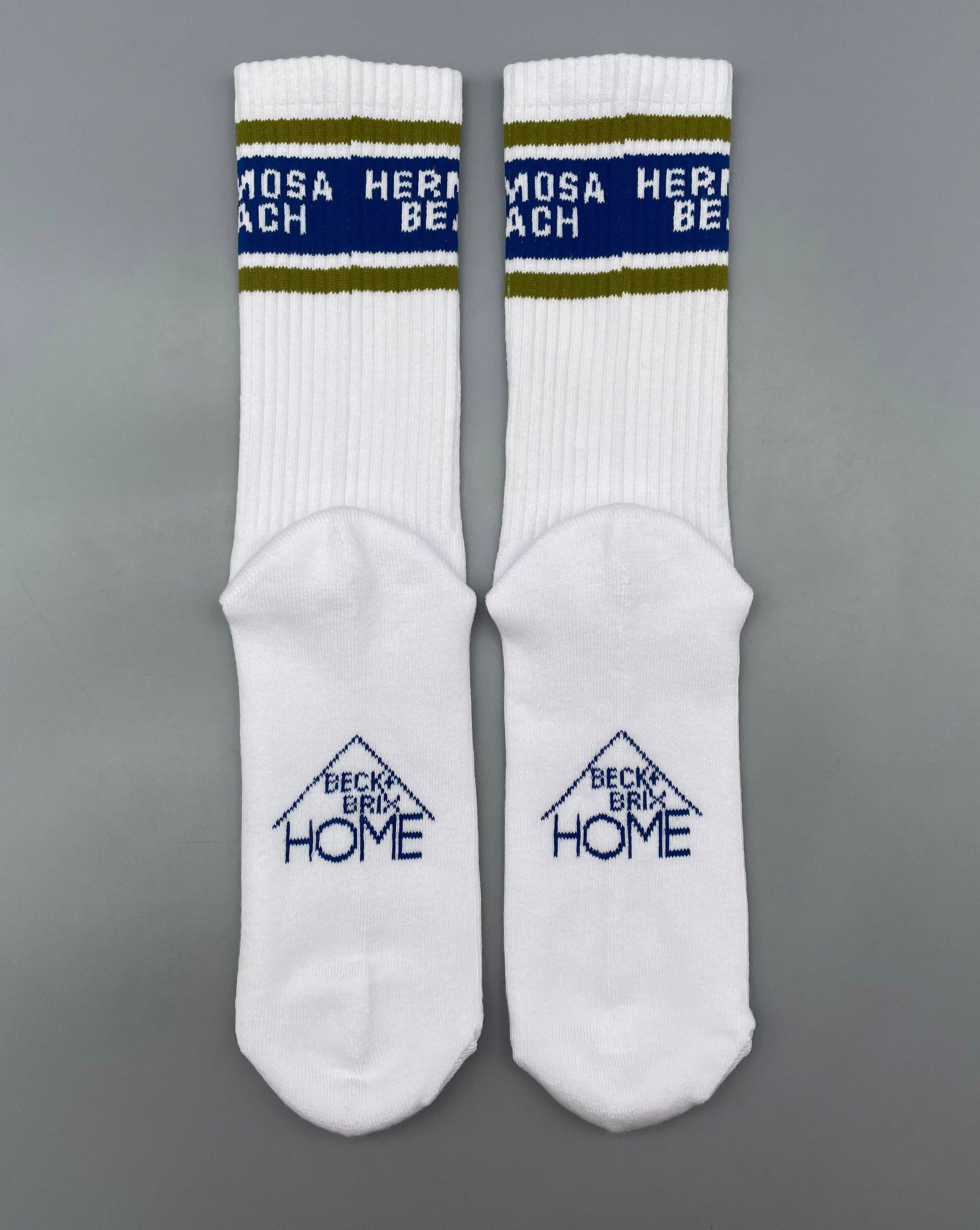 Hermosa Beach Crew Socks
