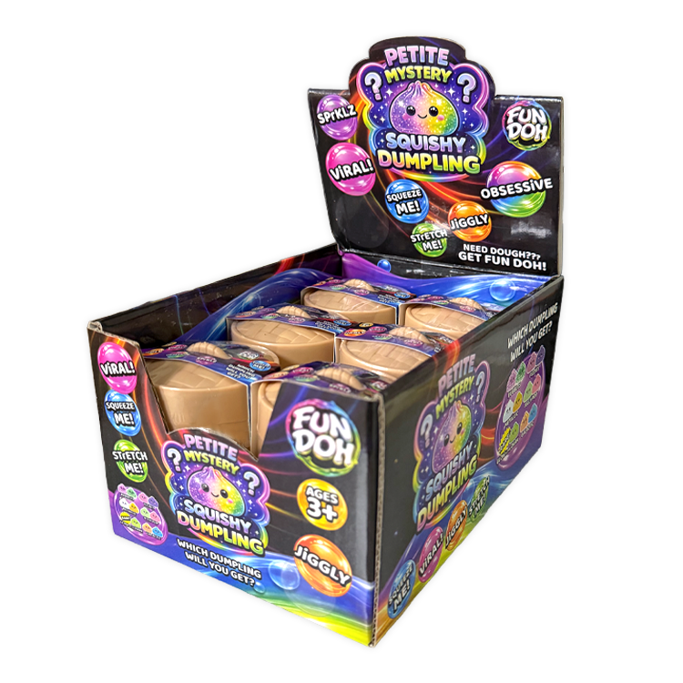 Fun Doh Squishy Mystery Mini Petite 2.5" Dumpling
