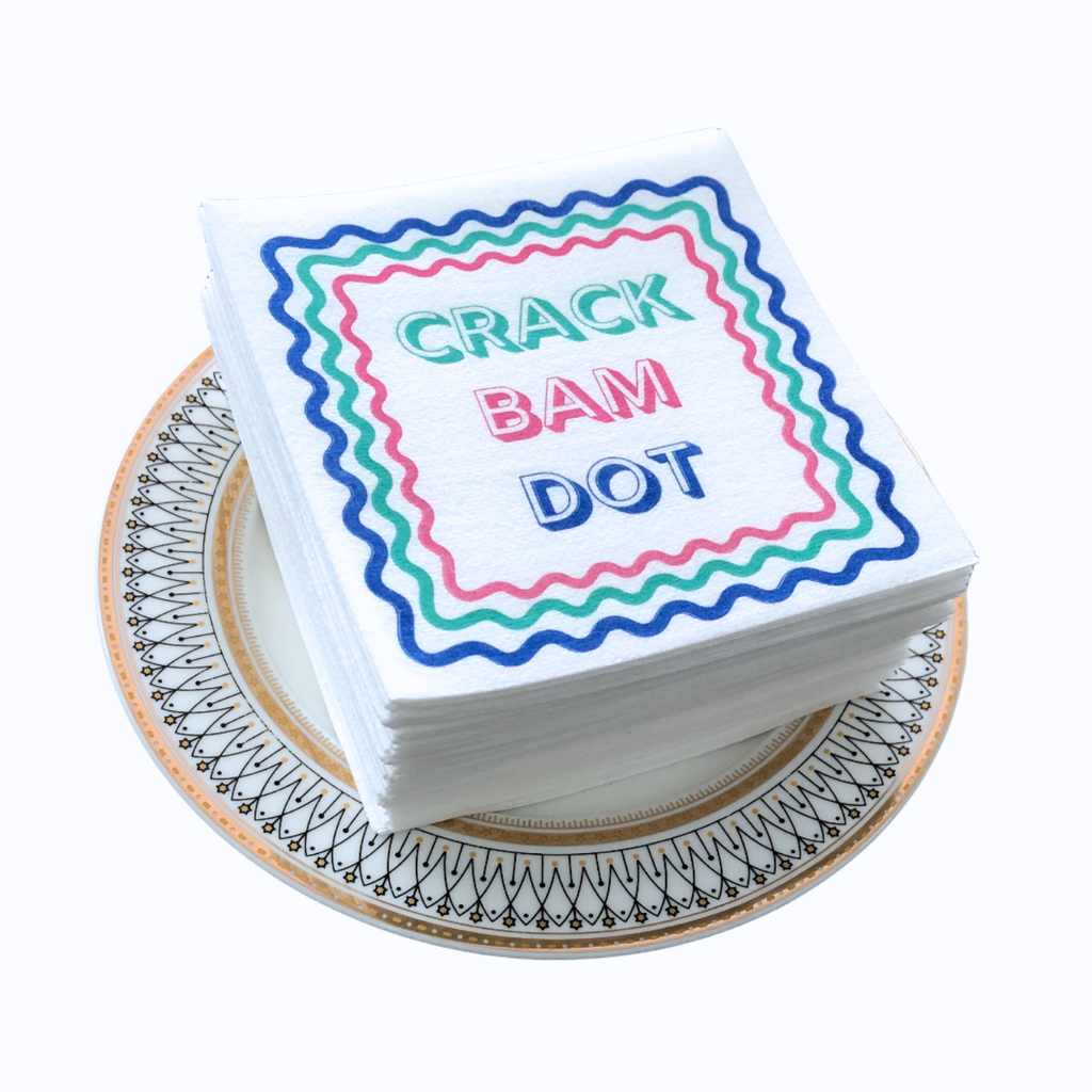 Mahjong Cocktail Napkins