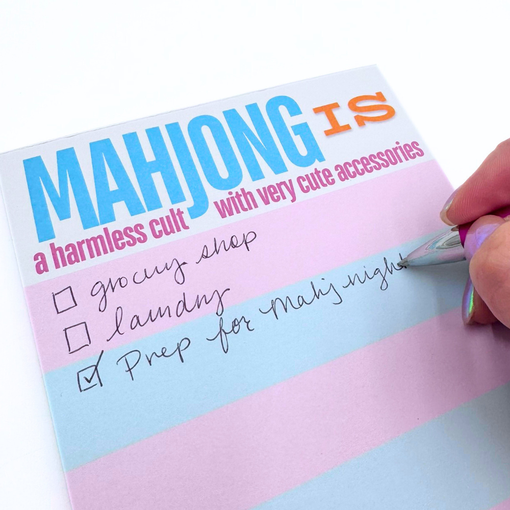 Mahjong Notepad