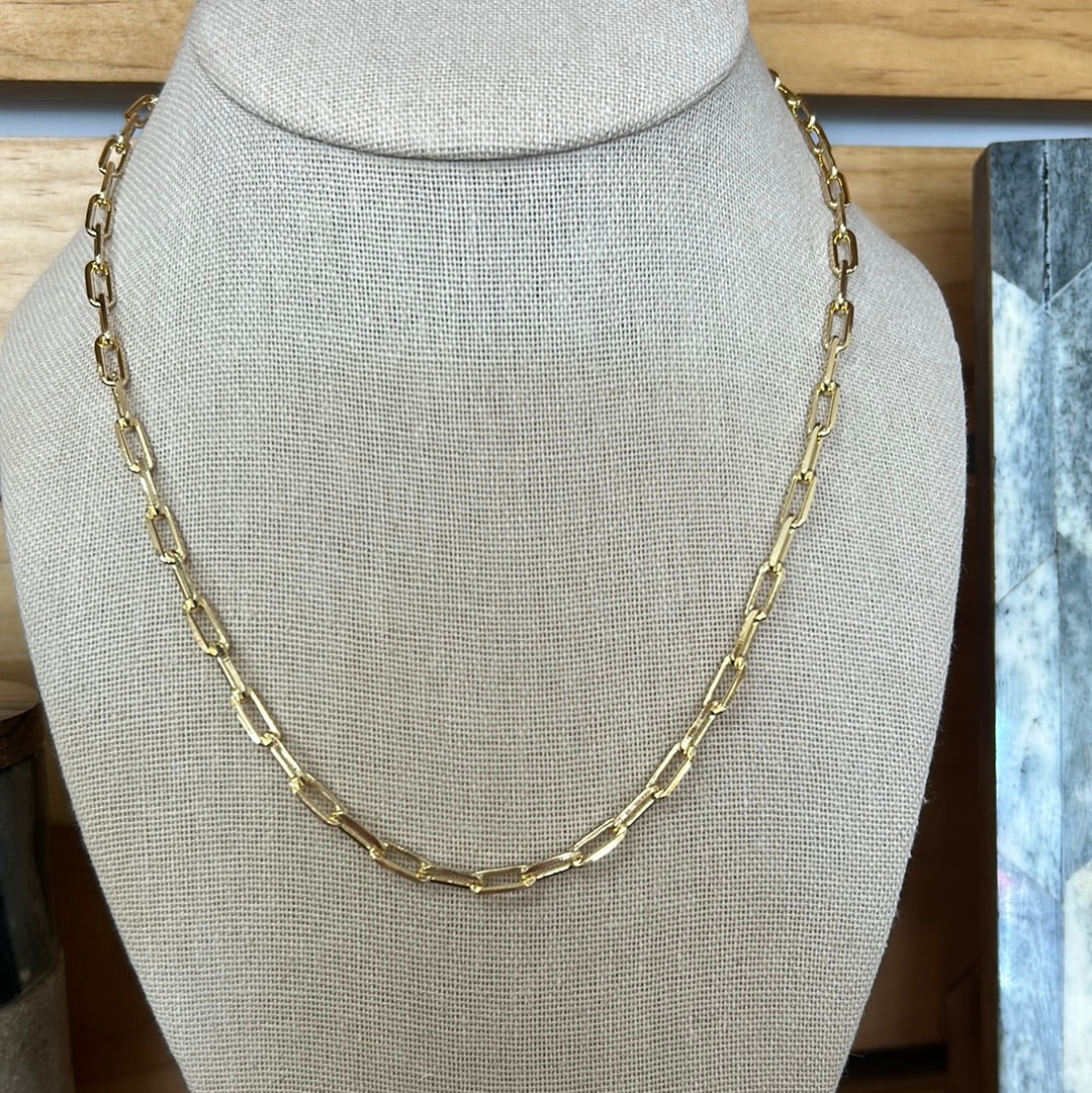 Gold Filled Link Chain 18”