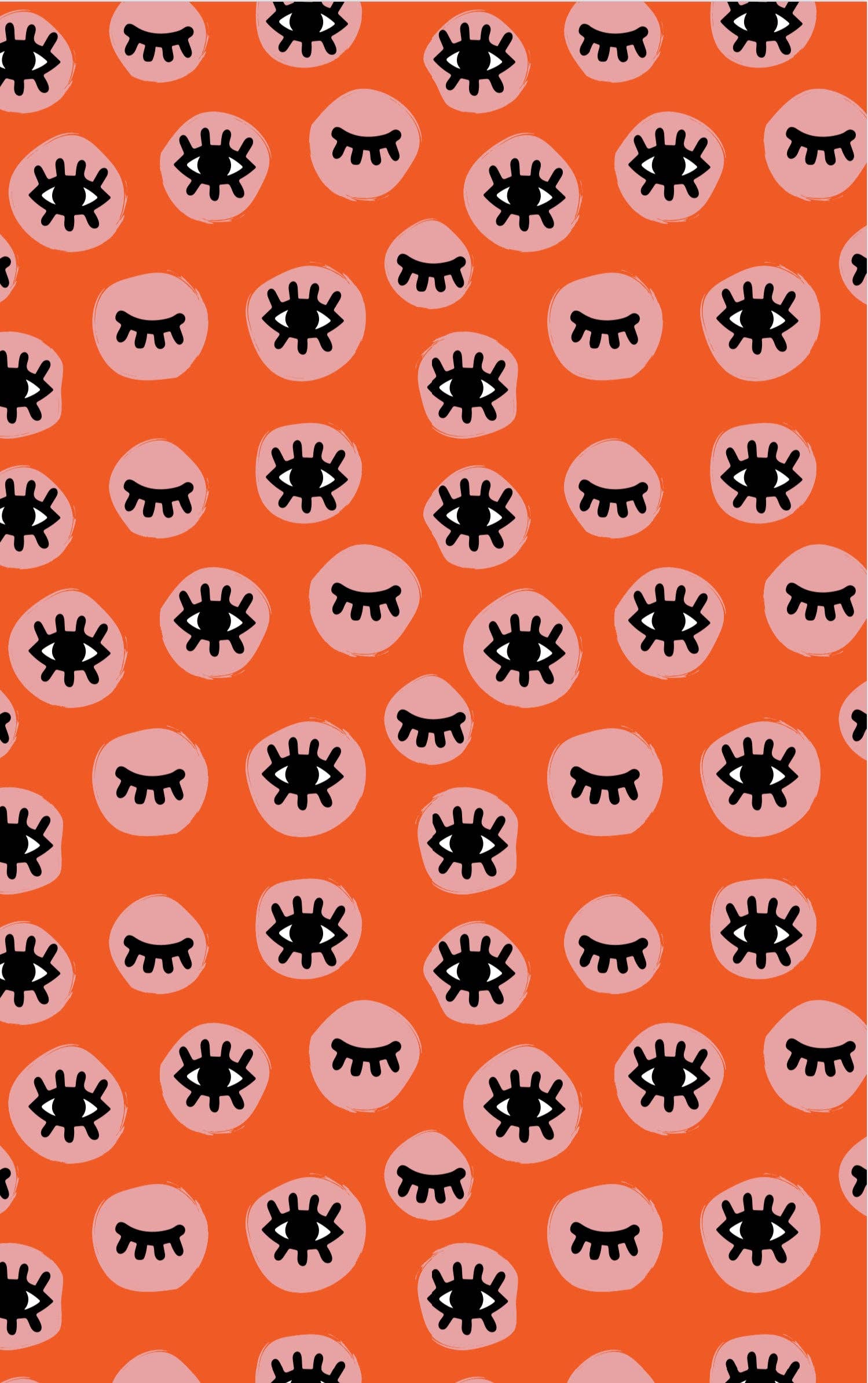 Eye of the Tiger Pool Towel: Reversible: Pink/orange/green