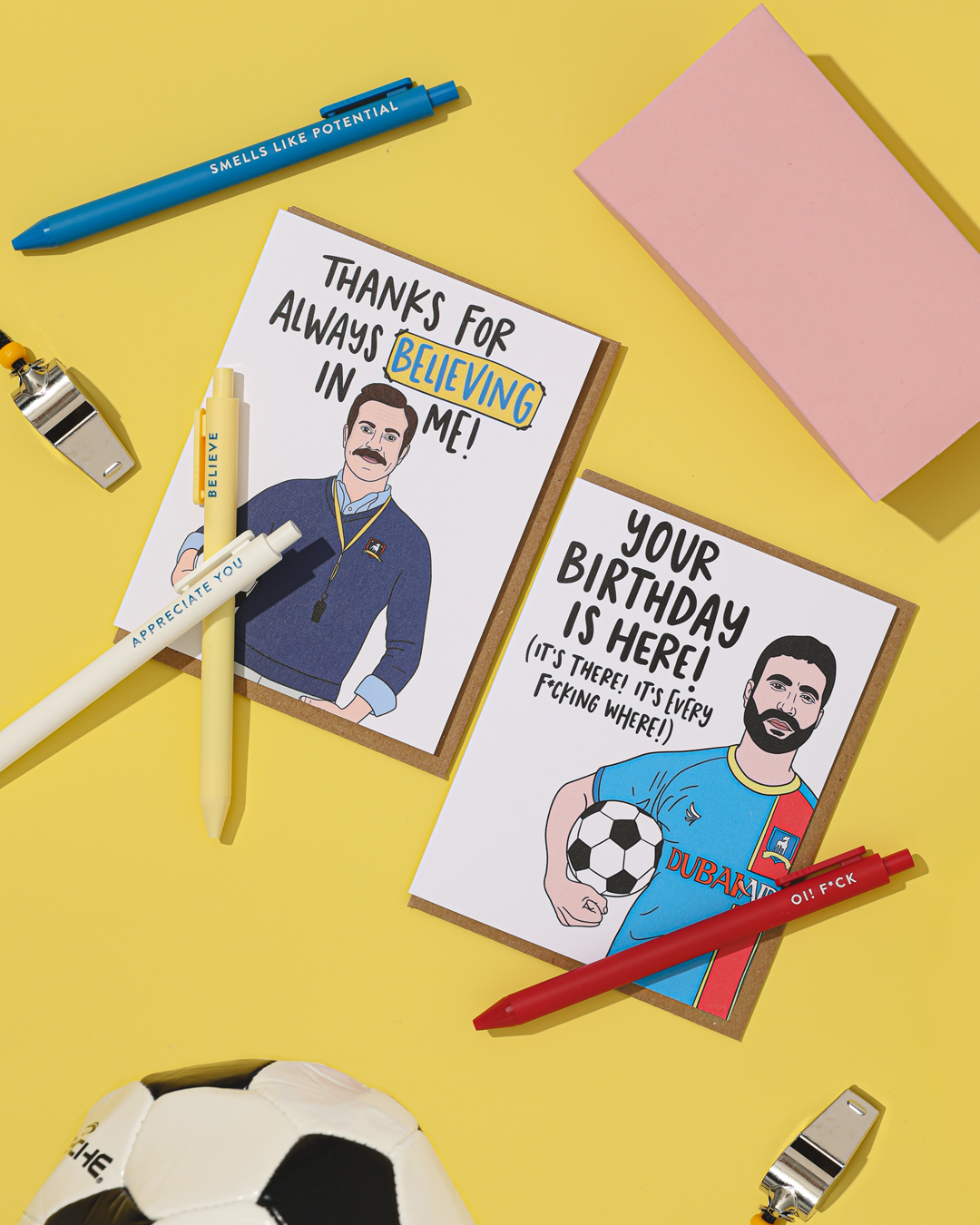 Your Birthday Is Here, It's There, It's Everywhere Card