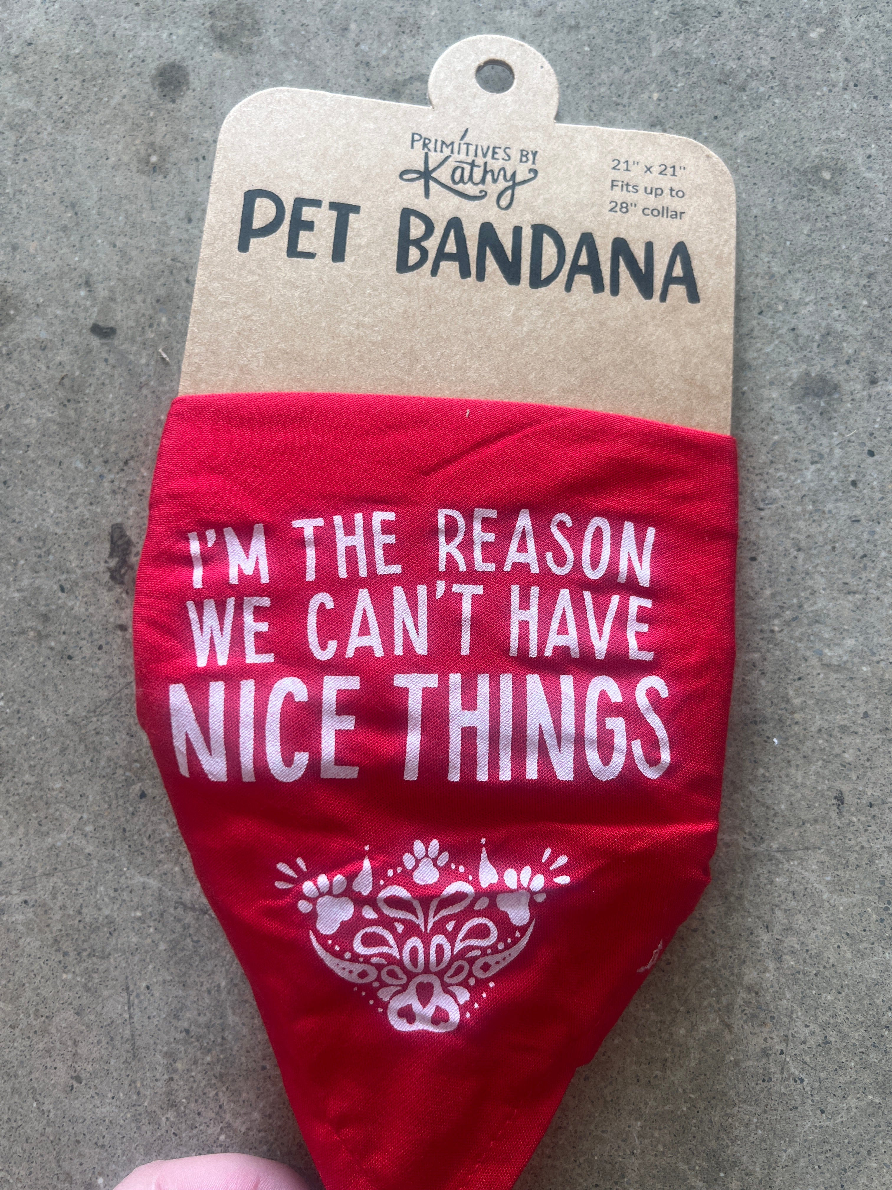 We can’t have nice things