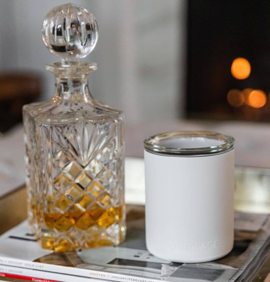 Glass Lined Whiskey Low Ball