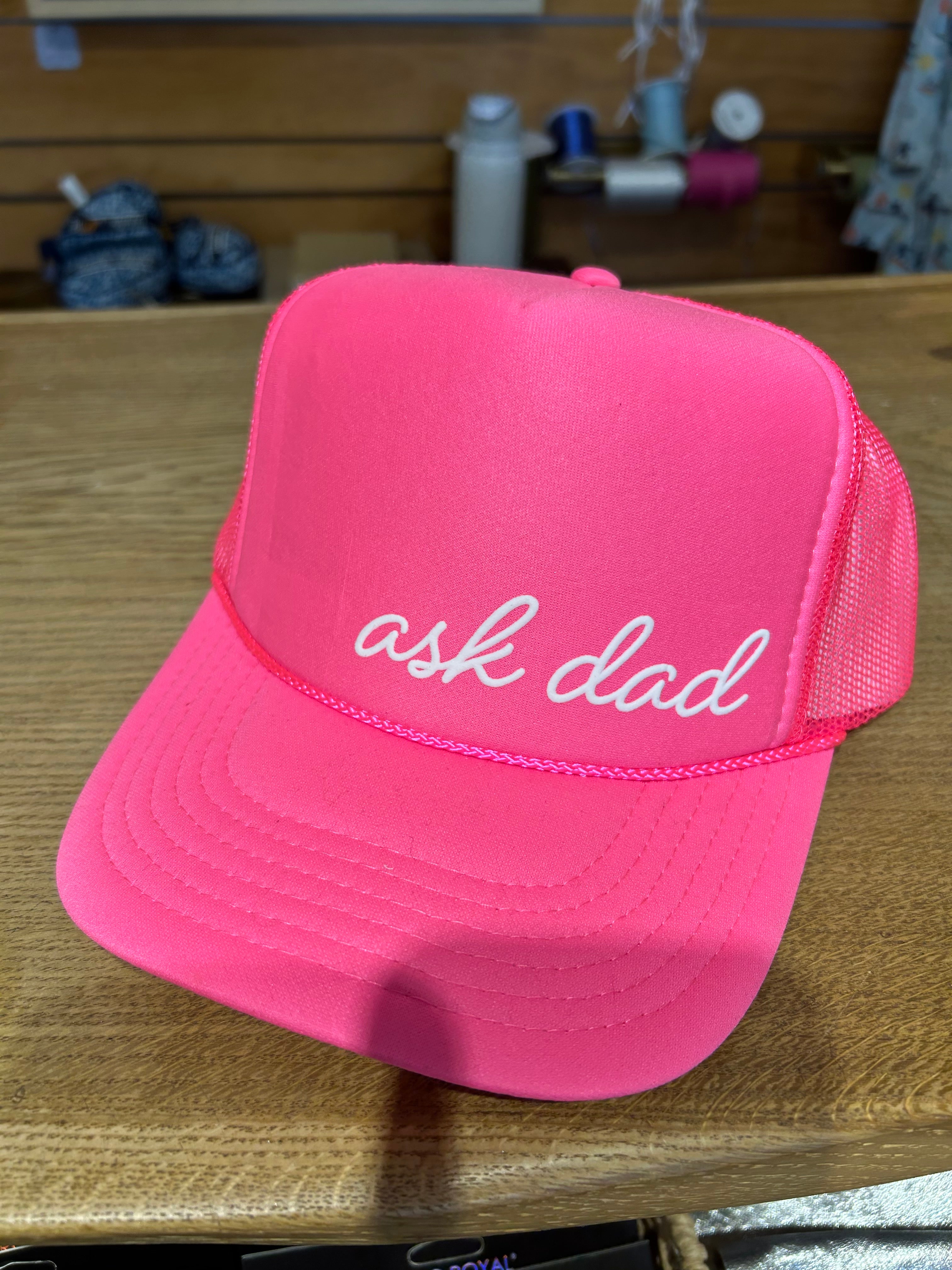 Ask Dad Trucker Hat