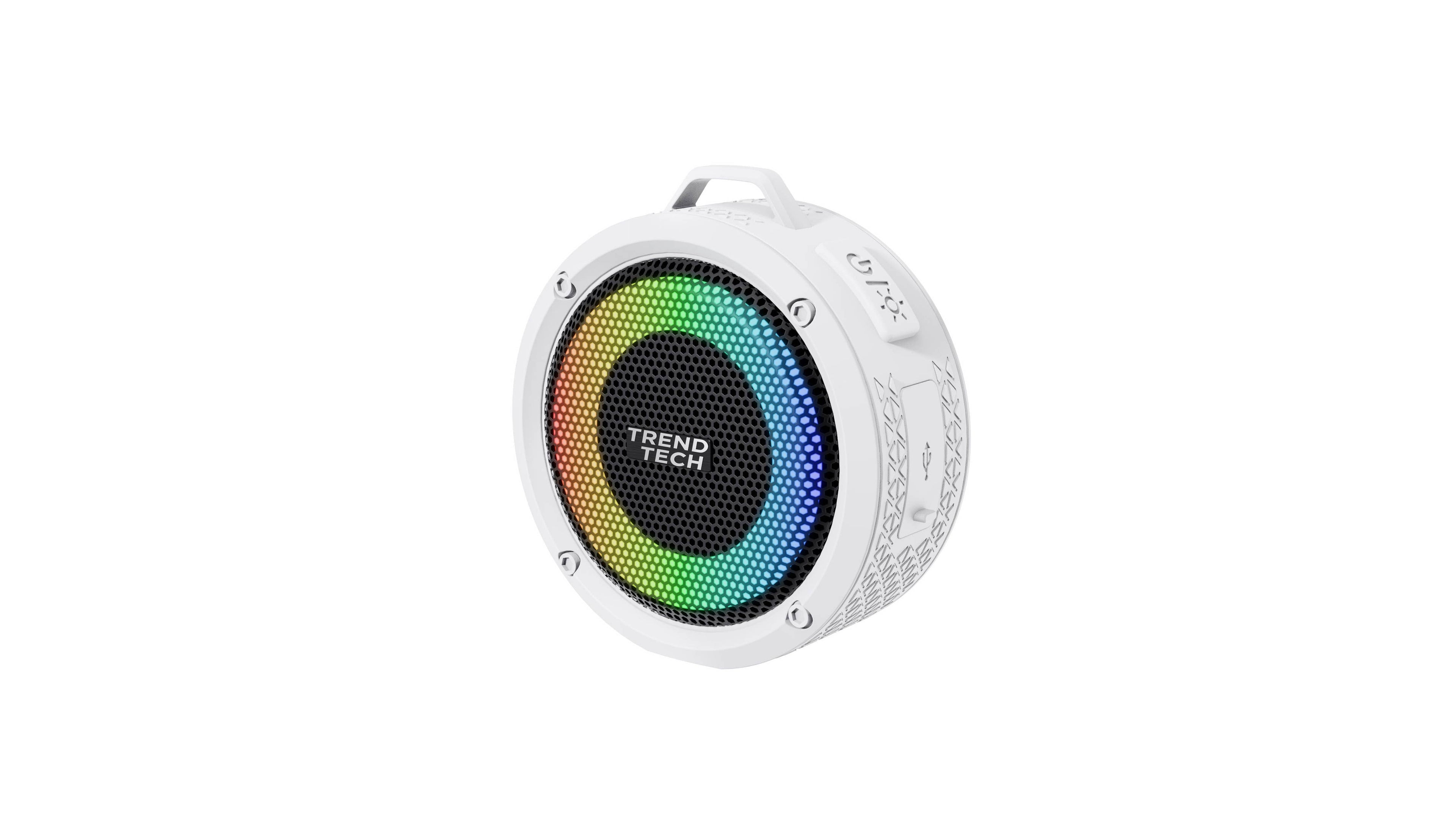 Aqua Beats Waterproof Bluetooth Speaker-White