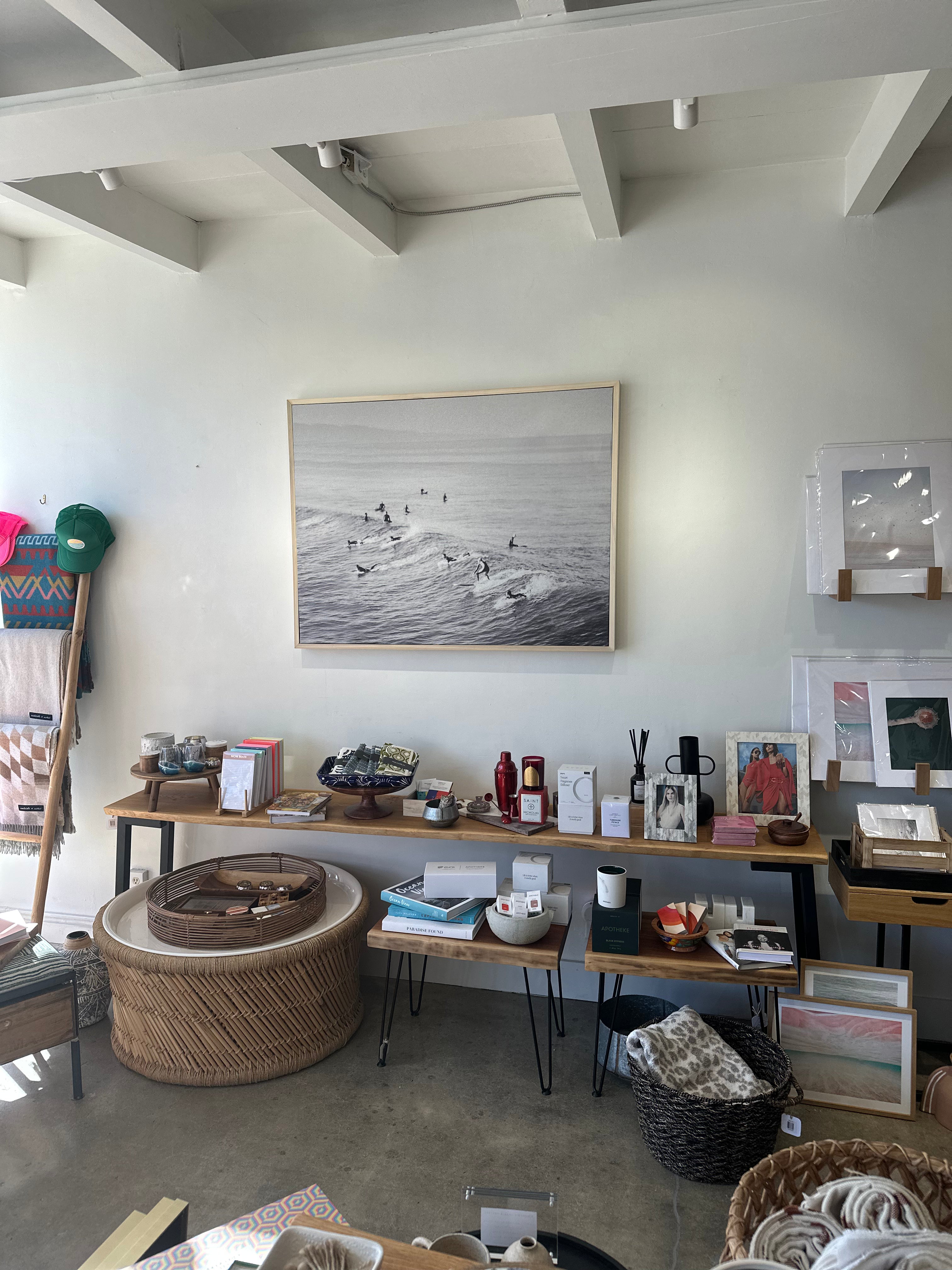 Classic Surf 2 Framed Canvas