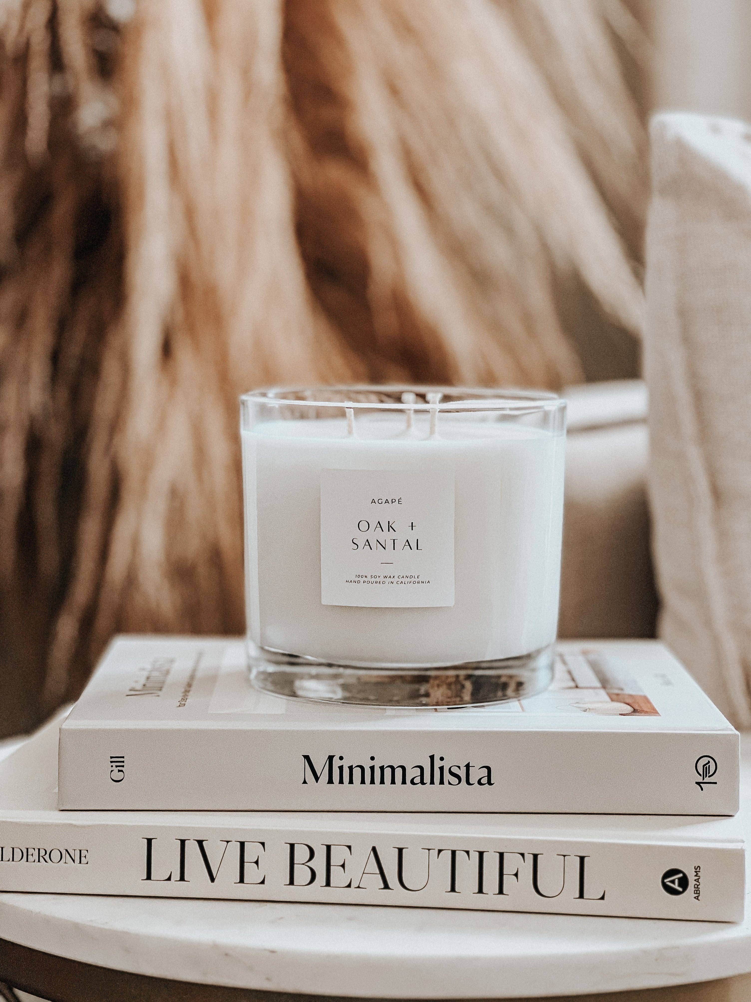 Agape Oak + Santal Candle