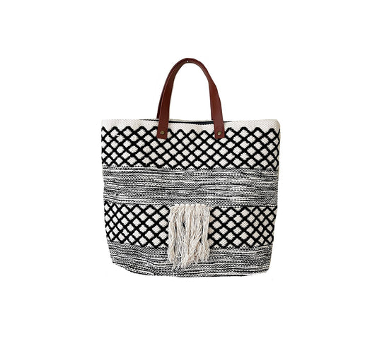 Checkered Tote