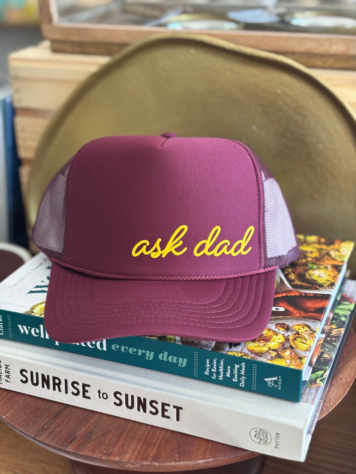 Ask Dad Trucker Hat