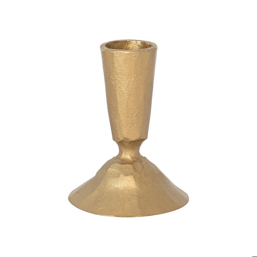 Hand-Forged Cast Iron Taper Holder