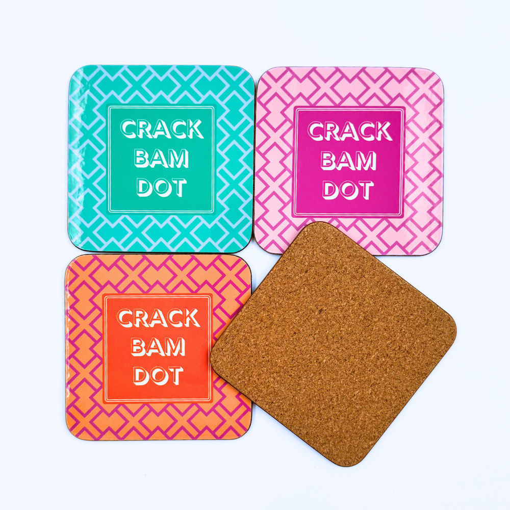 Mahjong Coasters (Set of 4)