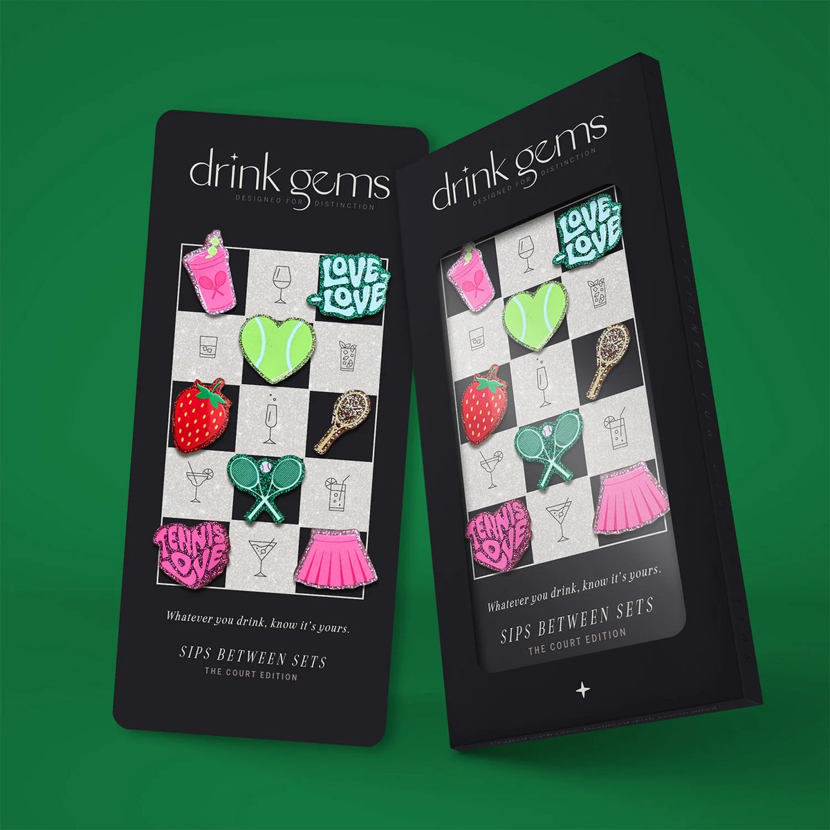Drink Gems Wine Charms