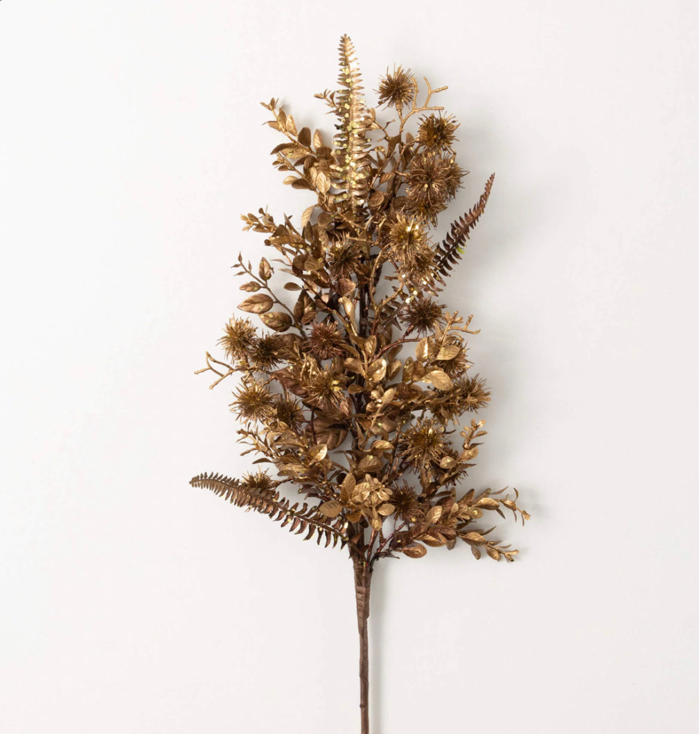 Burnished Gold Foliage Spray