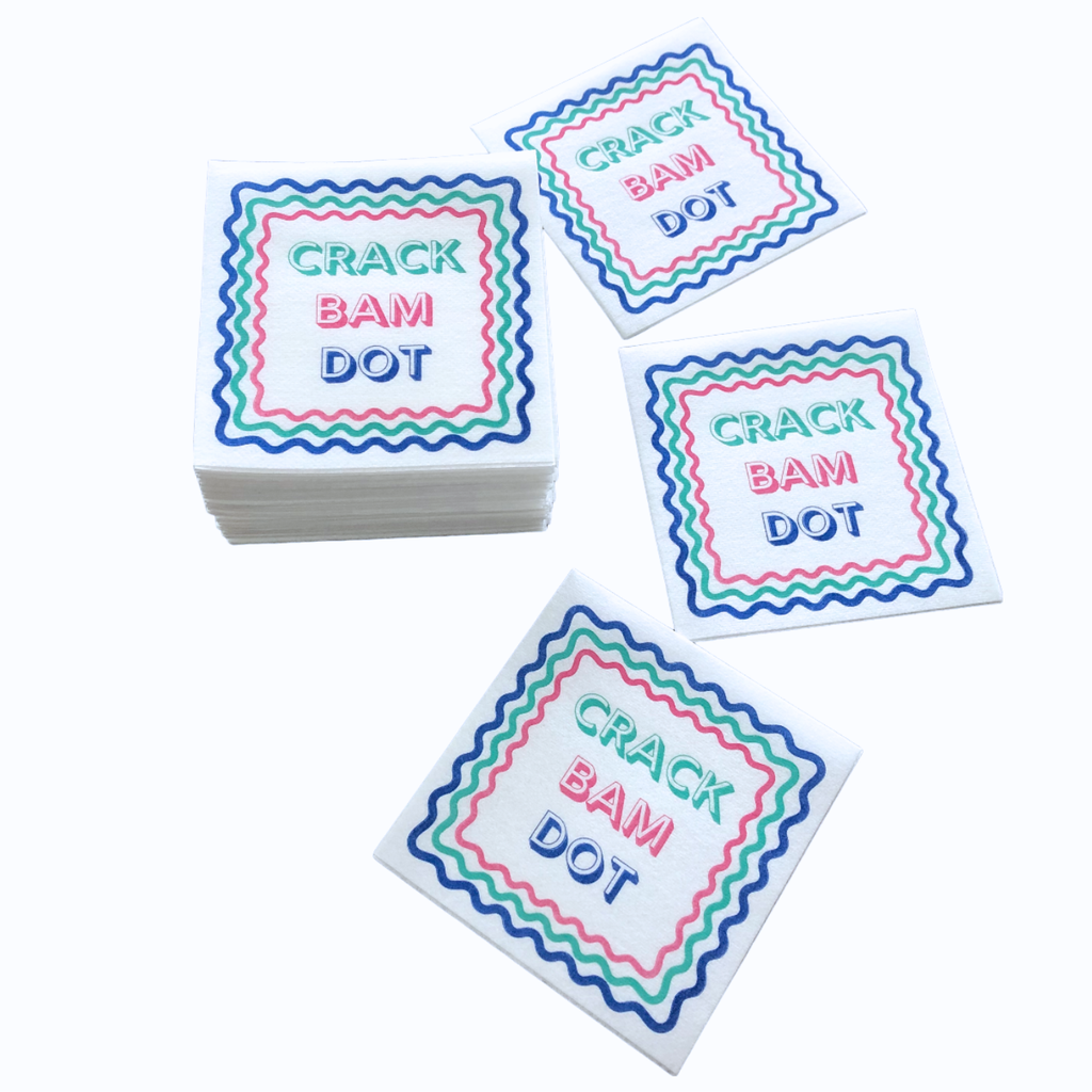 Mahjong Cocktail Napkins