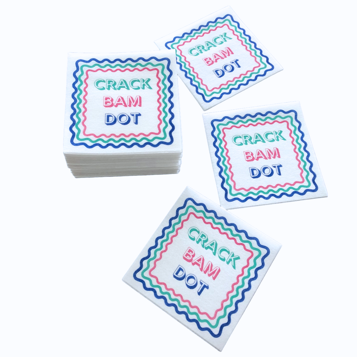 Mahjong Cocktail Napkins