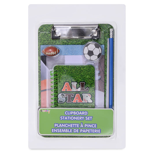 All Star Clipboard Stationary Set