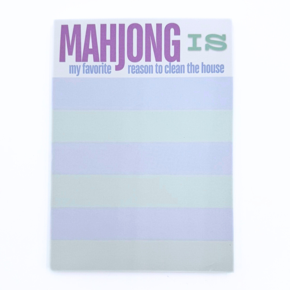Mahjong Notepad