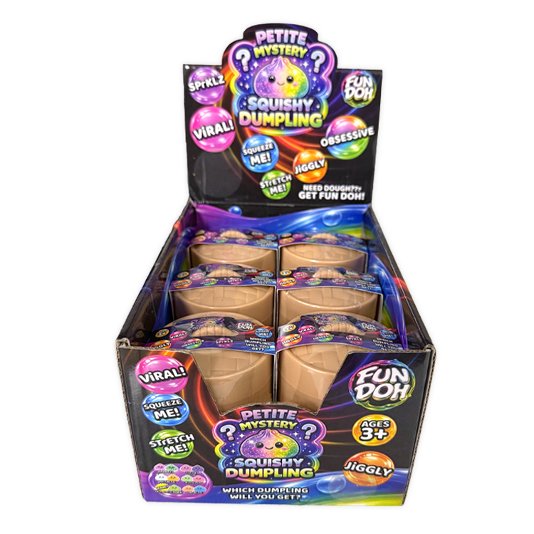 Fun Doh Squishy Mystery Mini Petite 2.5" Dumpling