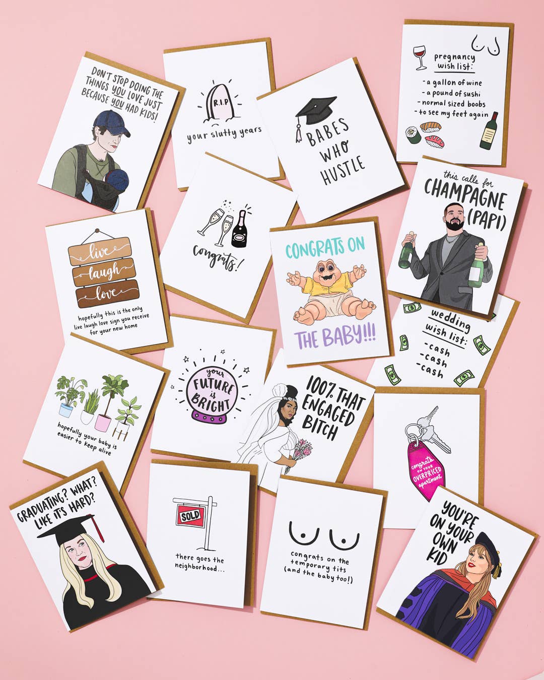 Pregnancy Wishlist Baby Card