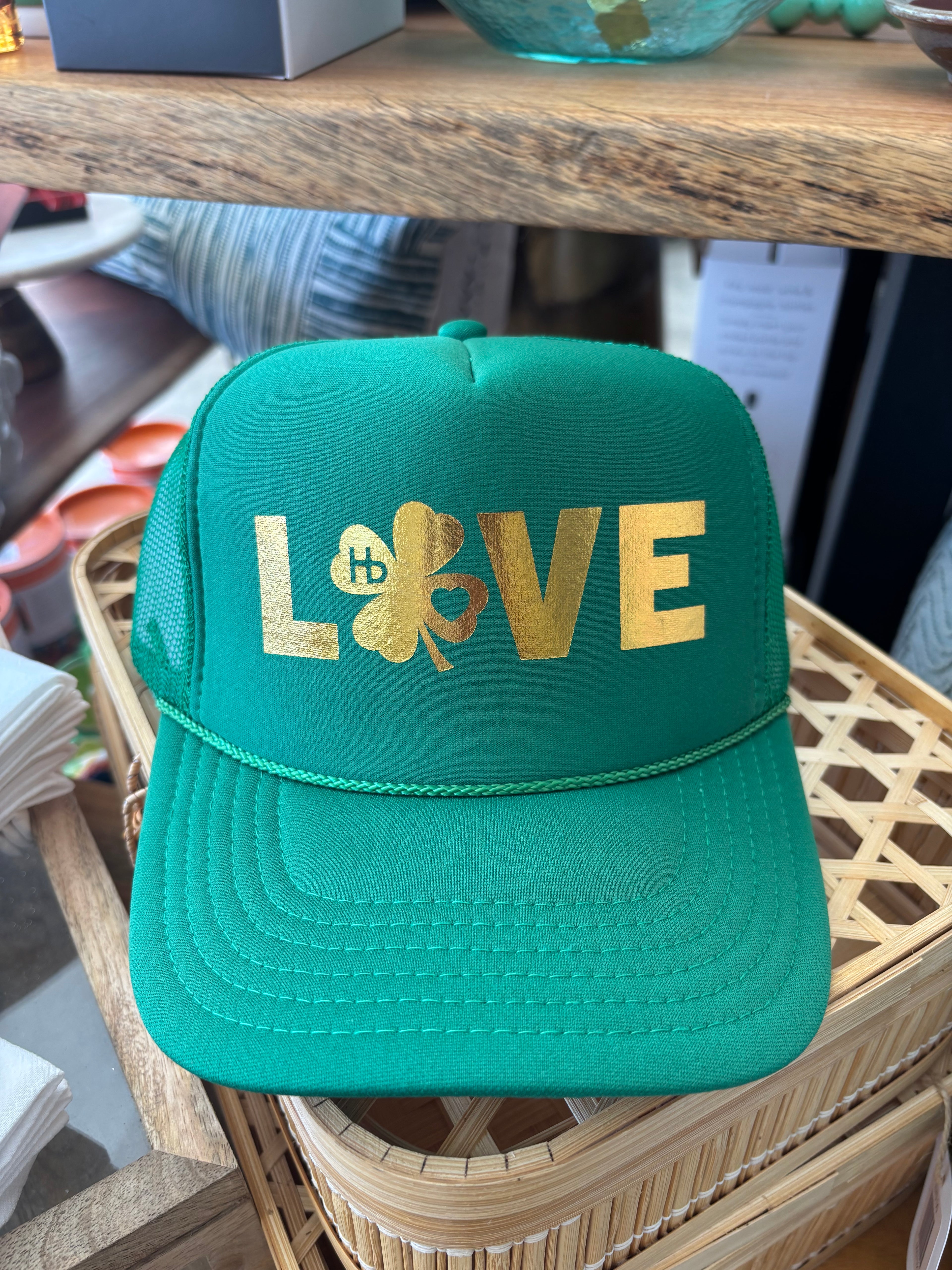Gold Foil Trucker Hat