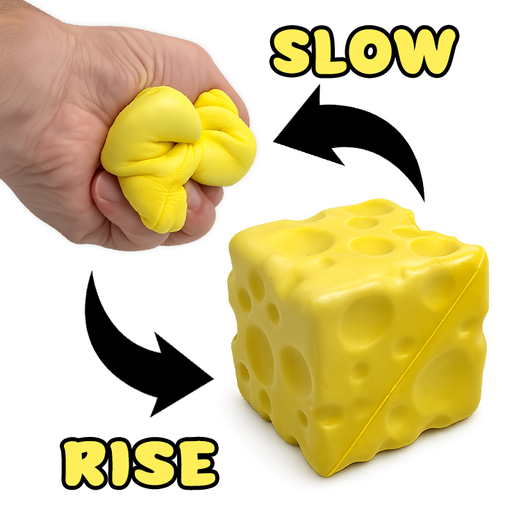 Fun Doh Slow Rise Cheese Squishies