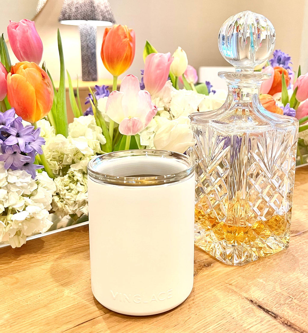 Glass Lined Whiskey Low Ball