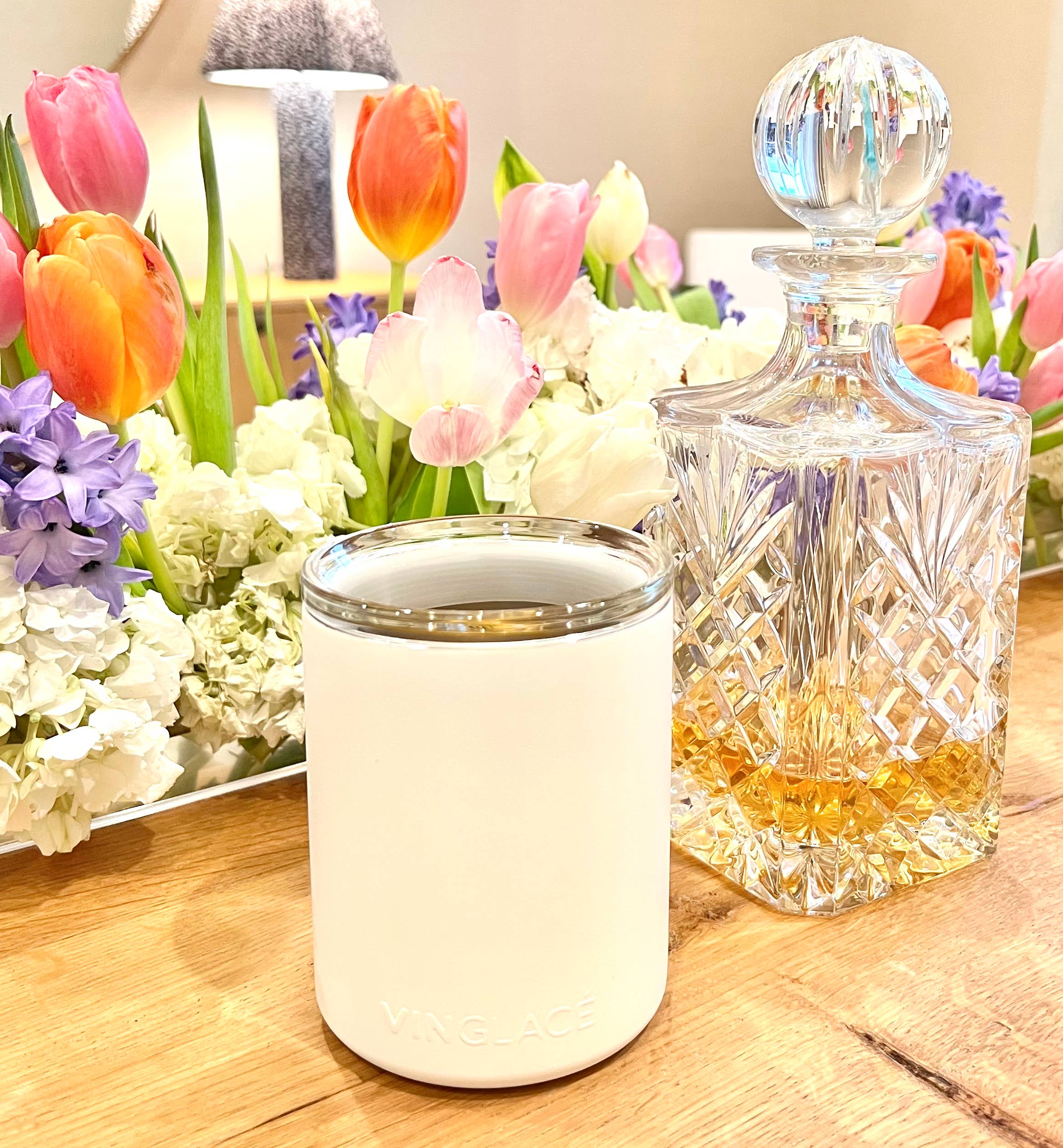 Glass Lined Whiskey Low Ball