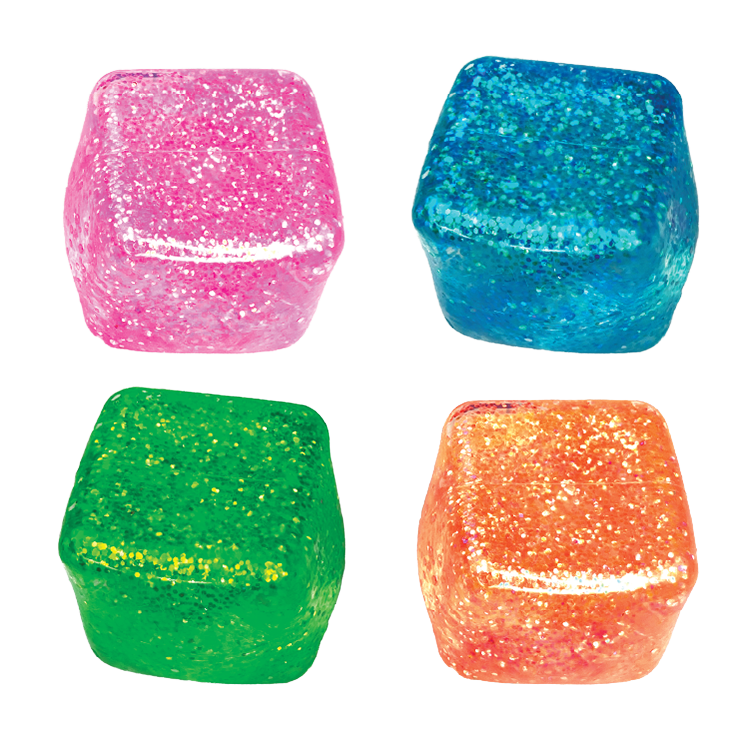 Fun Doh Glow in the Dark Squishy Sparkle (Assorted Colors)